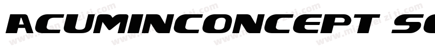 acuminconcept semi字体转换